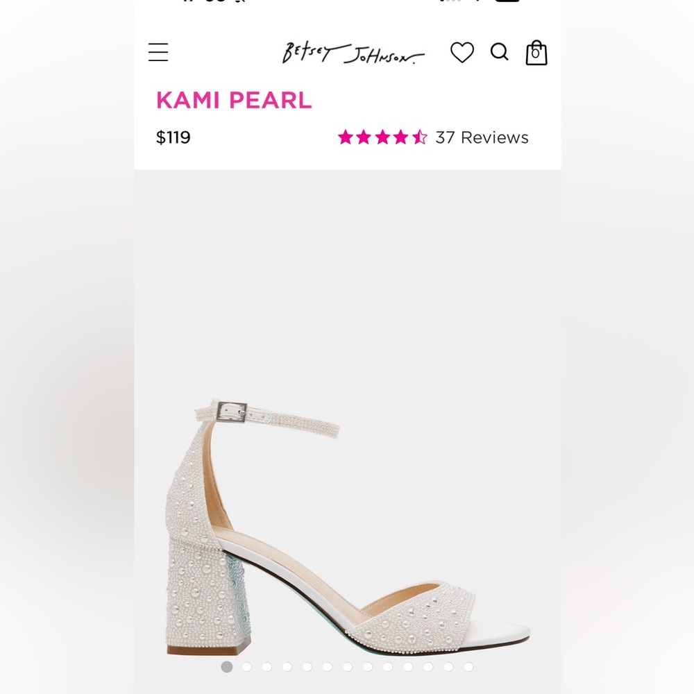 Betsey Johnson Bridal Women's Heels